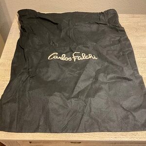 Carlos Falchi Dust Bag Extra Large 22x19 Protective Cover Brown